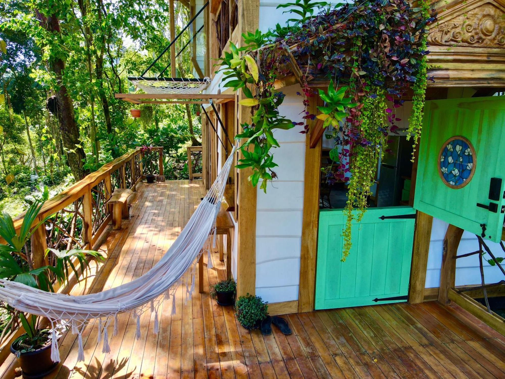 Jungle Spirit Treehouse Vila Cahuita Exterior foto