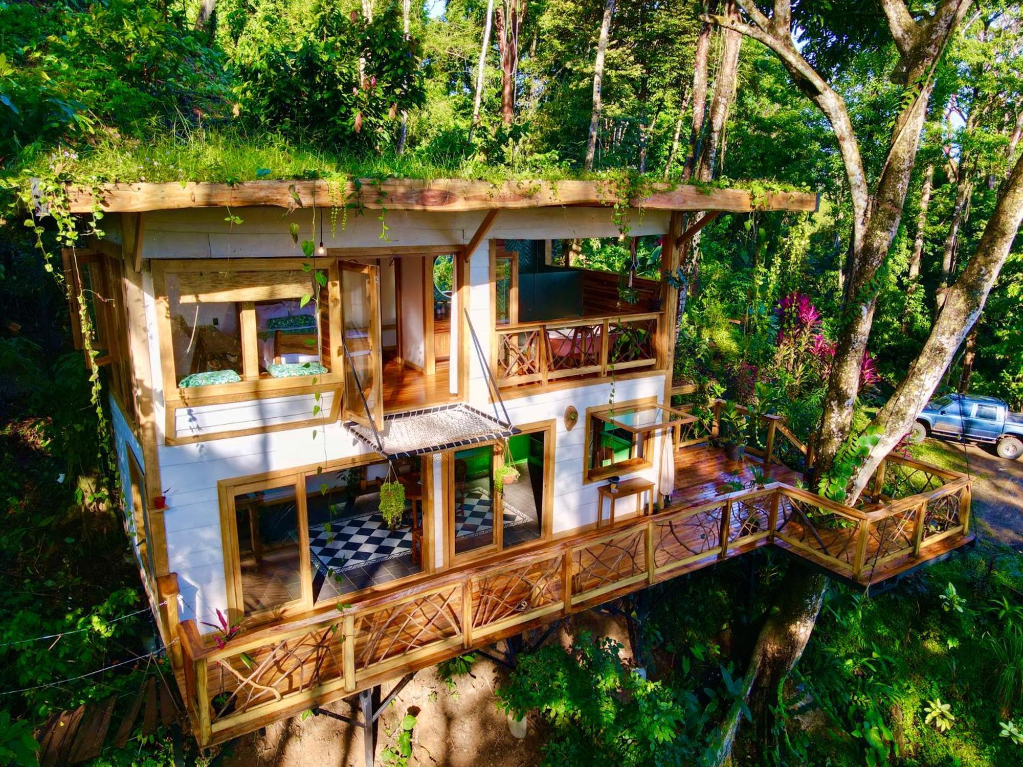Jungle Spirit Treehouse Vila Cahuita Exterior foto