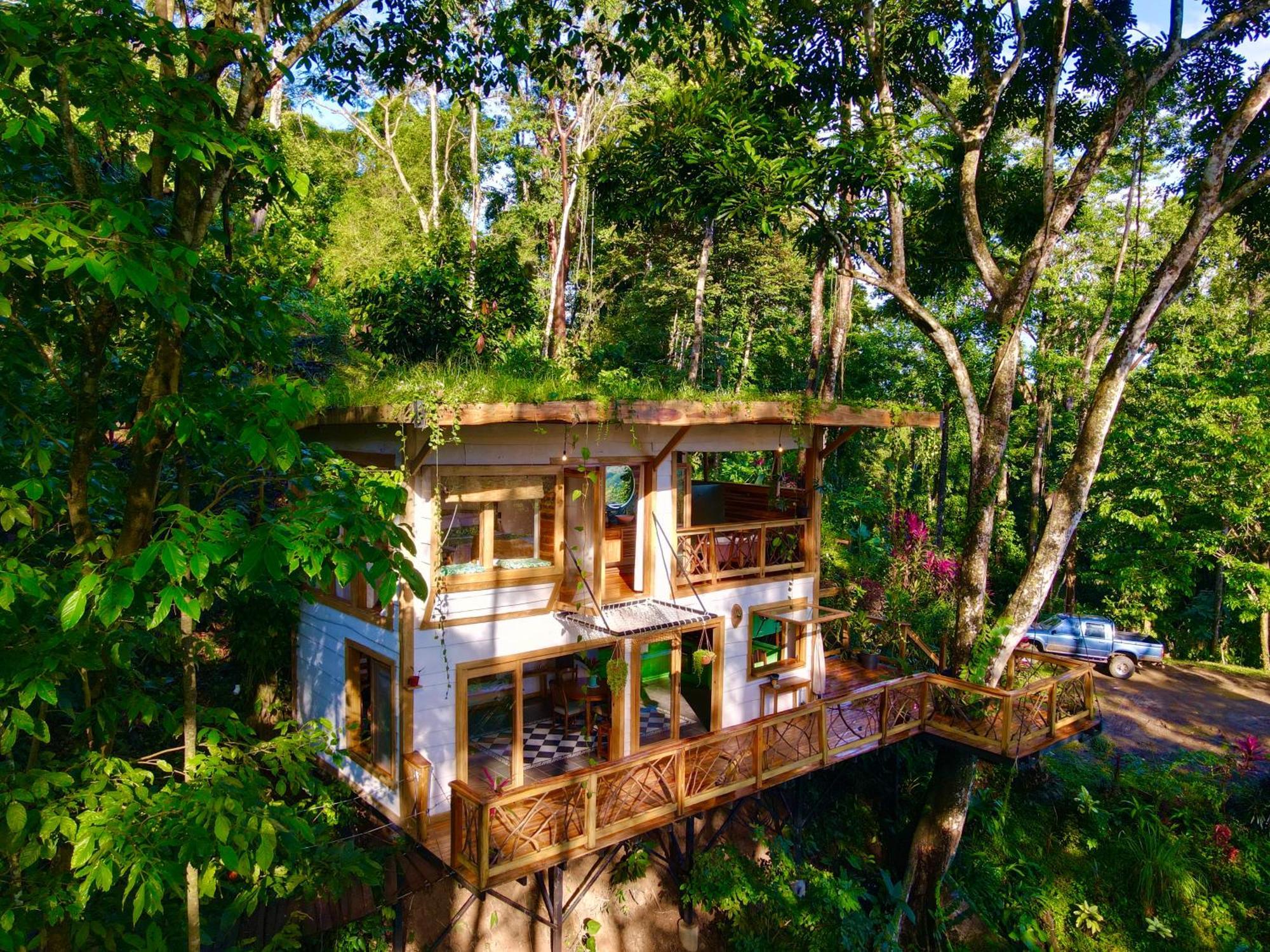 Jungle Spirit Treehouse Vila Cahuita Exterior foto