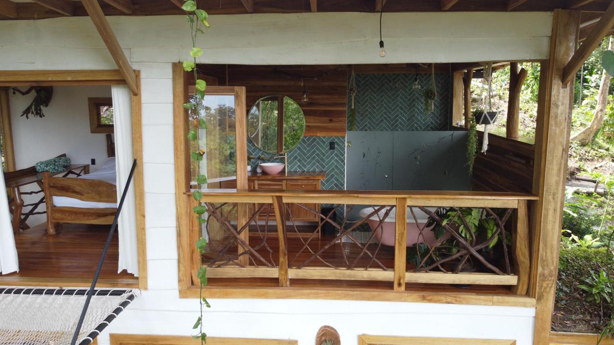 Jungle Spirit Treehouse Vila Cahuita Exterior foto