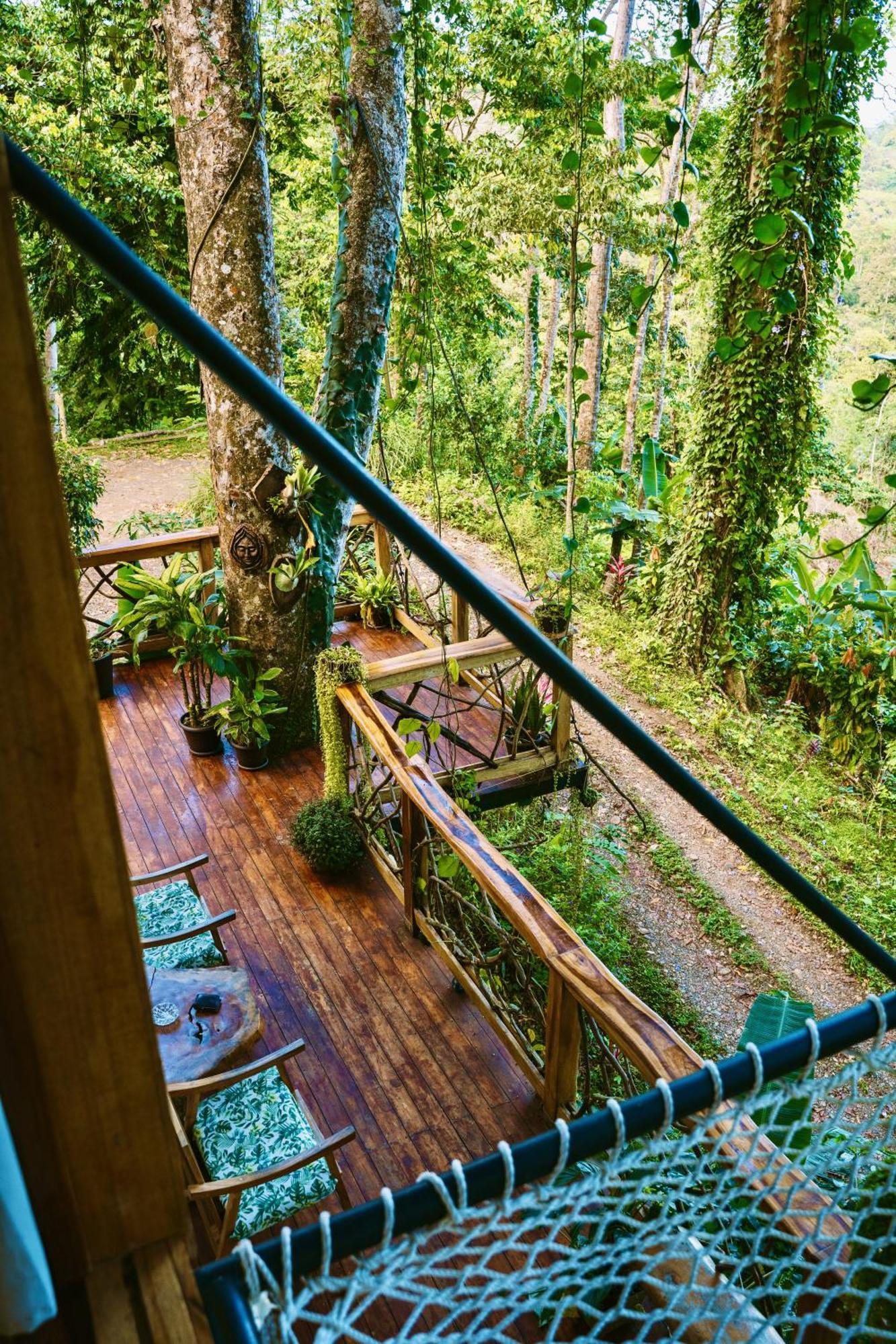 Jungle Spirit Treehouse Vila Cahuita Exterior foto