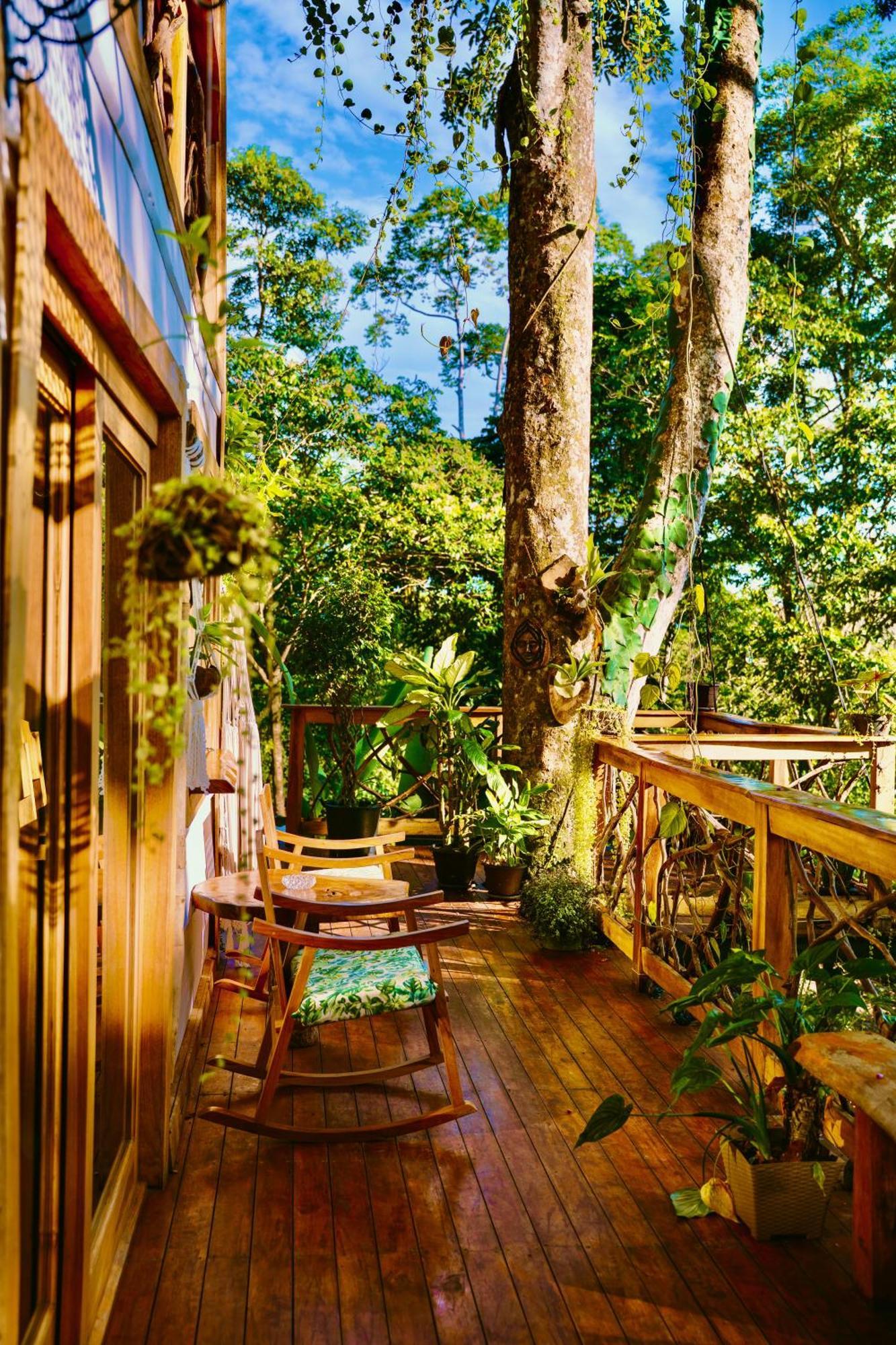 Jungle Spirit Treehouse Vila Cahuita Exterior foto